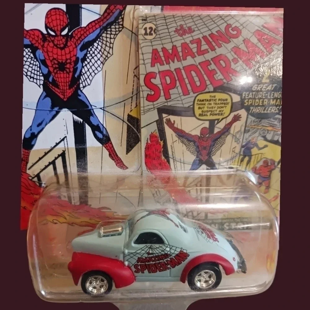 Johny lightning marvel the amazing spiderman lot of 3 cars